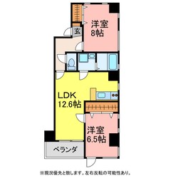 セントラル138の物件間取画像